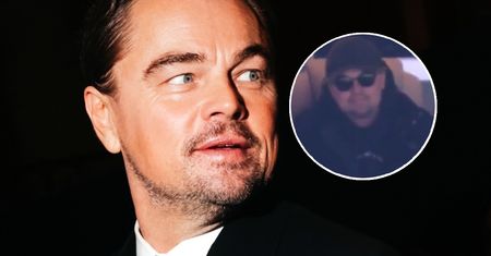 Leonardo DiCaprio znów na językach. "Przyłapali" go na finale Super Bowl [WIDEO]