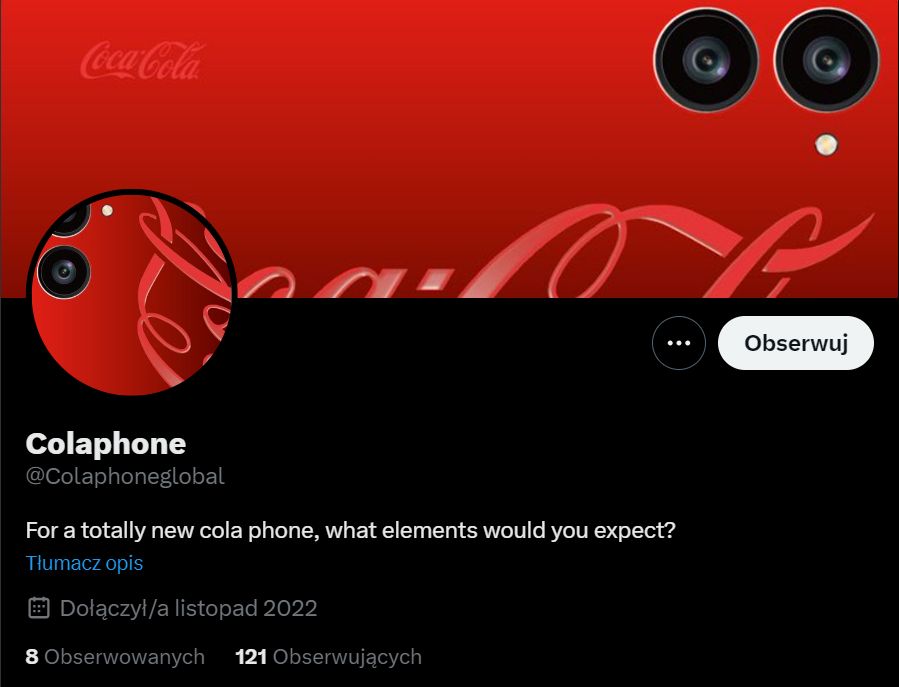 Colaphone na Twitterze
