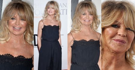 Opalona, 71-letnia Goldie Hawn promienieje na ściance w Nowym Jorku (ZDJĘCIA)