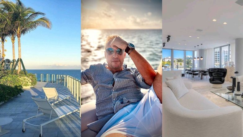 Luksusowy apartament Krzysztofa Gojdzia w Miami