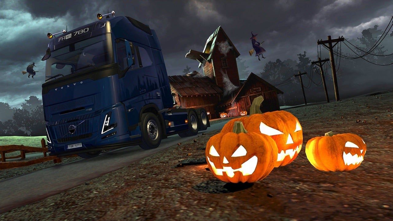 Gracze popularnych symulatorów ciężarówki jeżdżą na mroczne kursy, mając jeden cel. W ETS2 i ATS ożyła magia