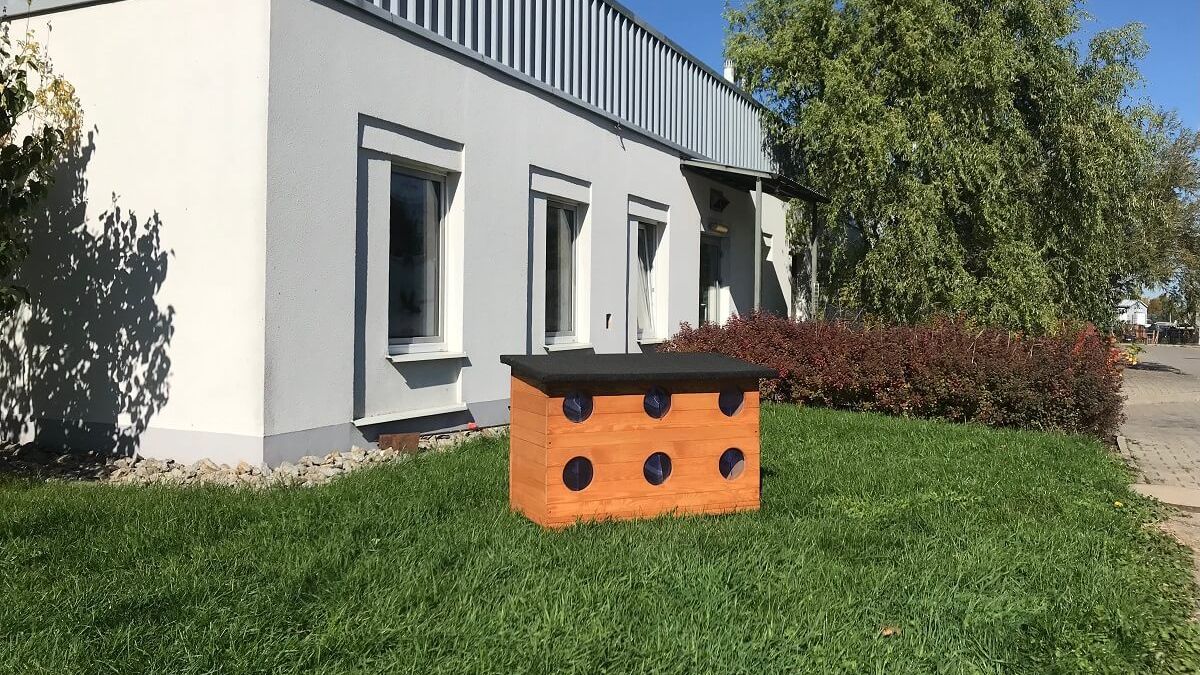 Domki dla kotów wolno żyjących w Lublinie