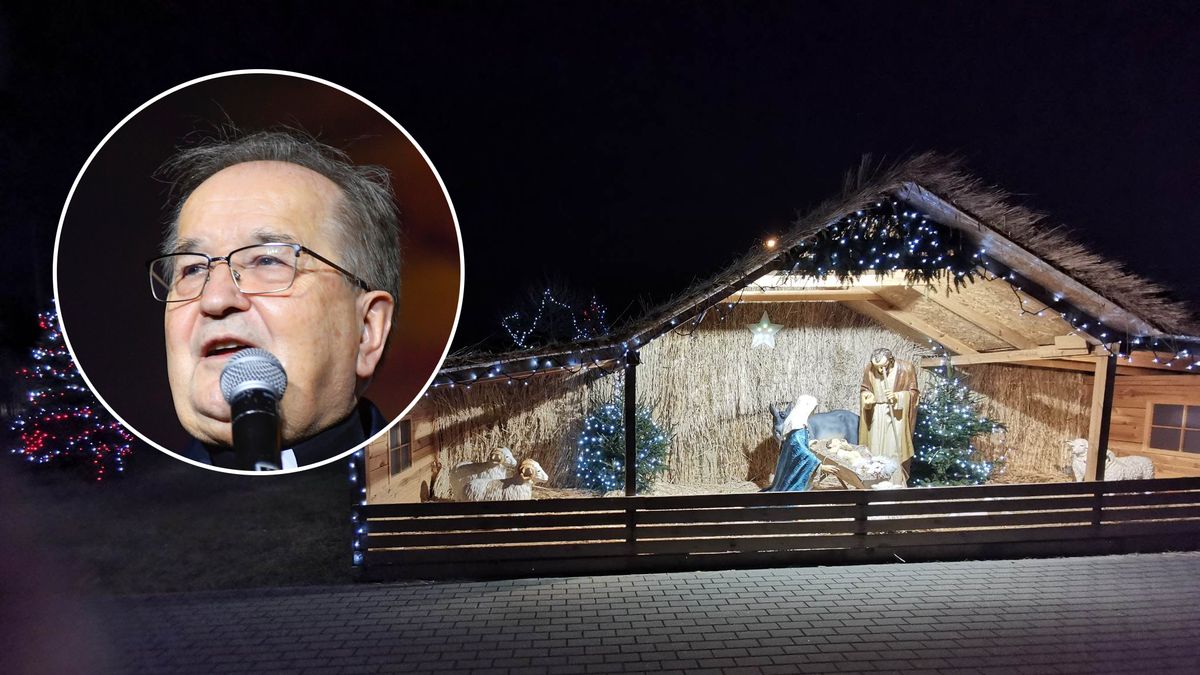 Tak wygląda szopka o. Tadeusza Rydzyka