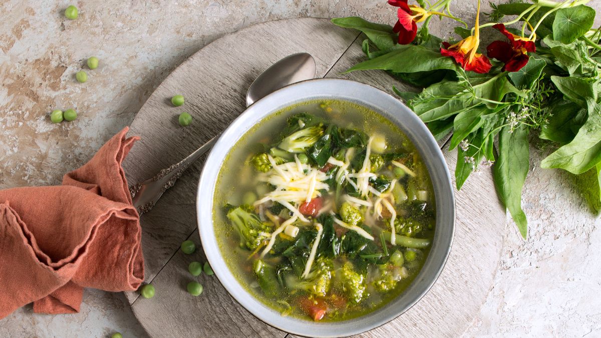 Zupa z jarzynami, która oczyści twój organizm.