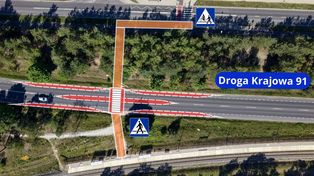 Stacja Toruń Katarzynka czeka na pasażerów. MZD buduje przejście dla pieszych