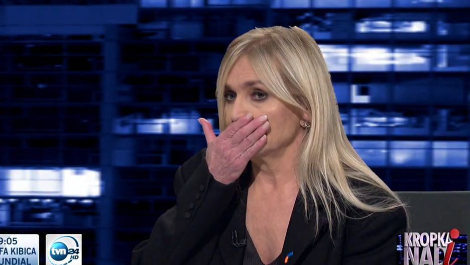 "Danke Deutschland". Monika Olejnik podziękowała Niemcom na antenie
