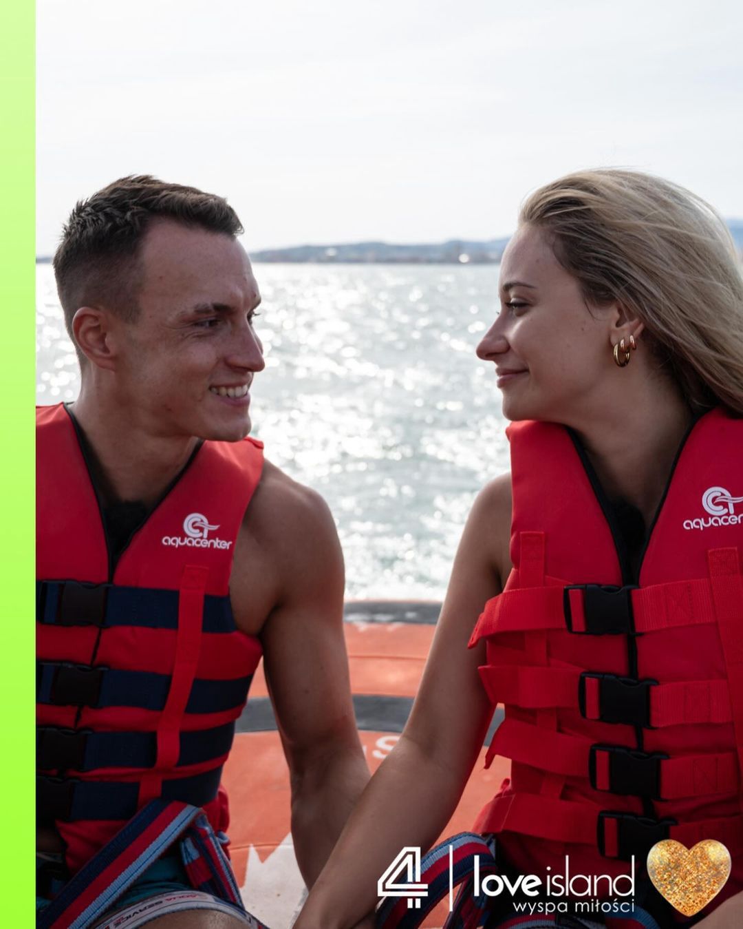 Robert i Patrycja w "Love Island"