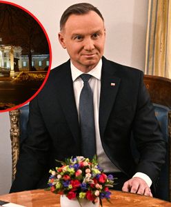 "Zastawiono mu drogę". Duda nie mógł wrócić do Pałacu?