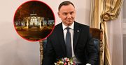 "Zastawiono mu drogę". Duda nie mógł wrócić do Pałacu?