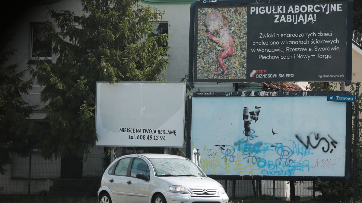 Z centrum Wrocławia znikną drastyczne billboardy przedstawiające martwe płody