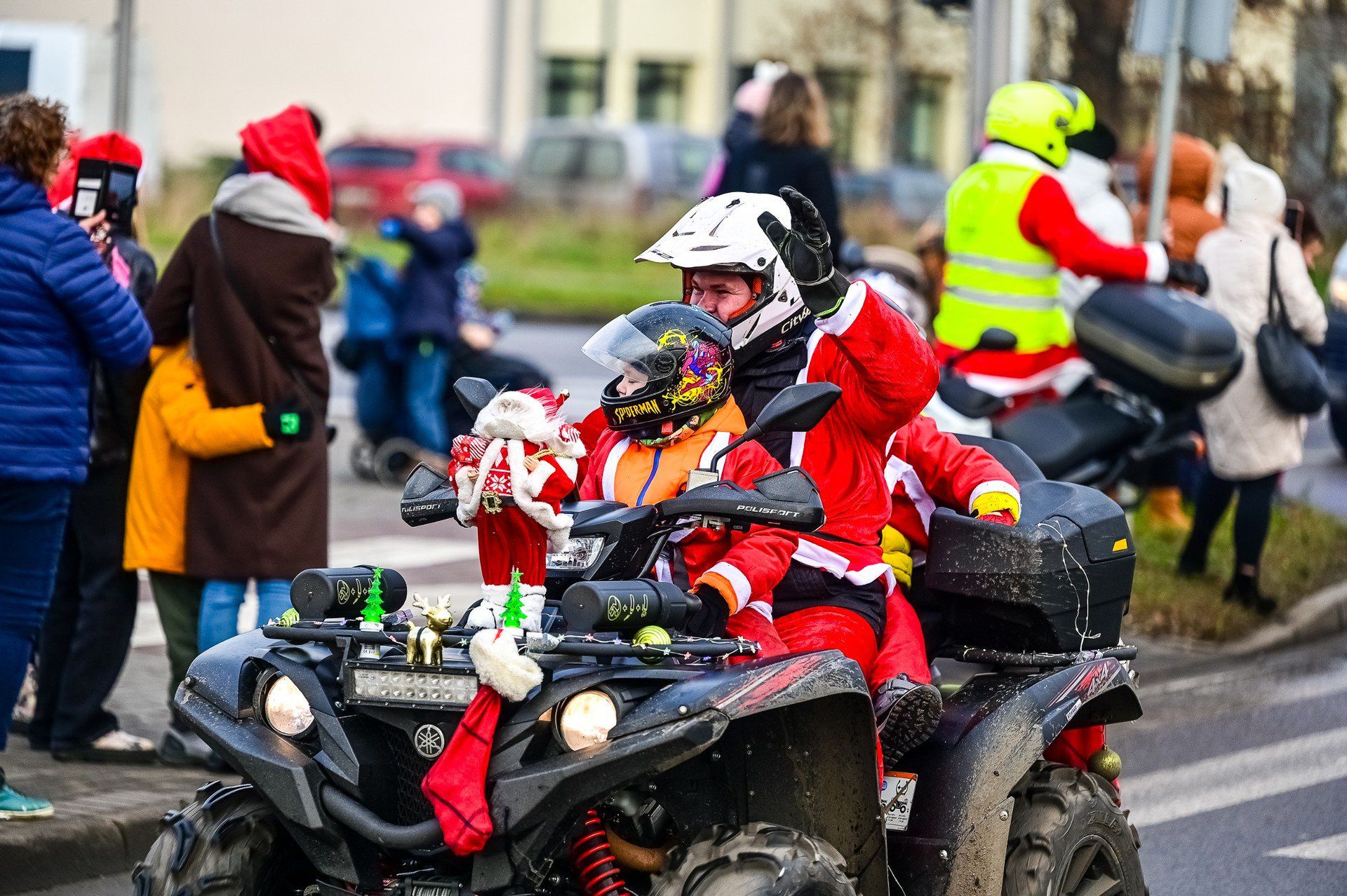 Mikołaje na Motocyklach znów ruszyli ulicami Trójmiasta