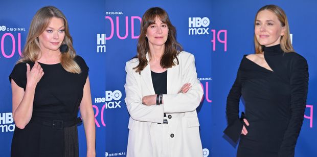 Znane twarze promują nowy serial "Proud": Magdalena Lamparska w czarnej sukni, Maja Ostaszewska w białym komplecie, Tamara Arciuch (ZDJĘCIA)