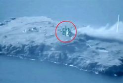 Dron Bayraktar TB2 w akcji. Nagranie z ataku Ukraińców na Wyspie Węży