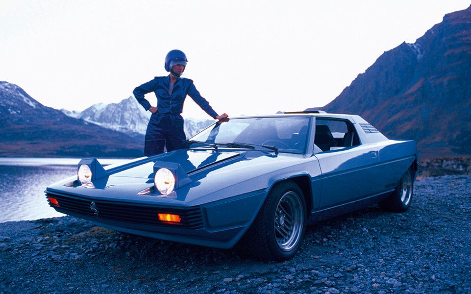 Concept Car, Bertone Ferrari Rainbow, 1976