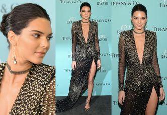 Długie nogi Kendall Jenner na urodzinach "Harper's Bazaar" (ZDJĘCIA)