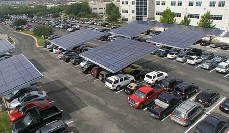 Solarny parking według firmy Dell