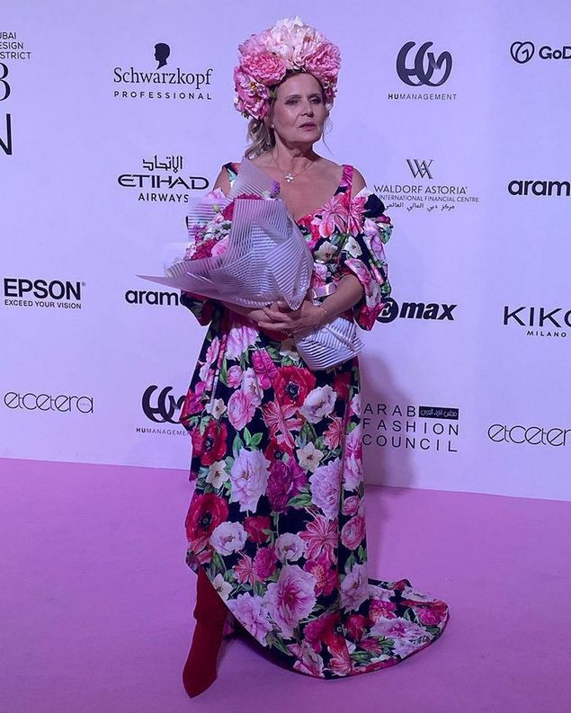 Grażyna Szapołowska została modelką w Dubaju