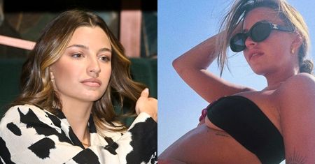 Rozłożona na piachu Julia Wieniawa w bikini chwali się RYZYKOWNĄ opalenizną prosto ze słonecznej Hiszpanii (ZDJĘCIA)