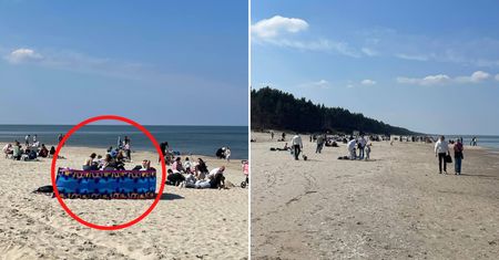 Był 13 kwietnia. Nad Bałtykiem już się zaczęło