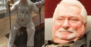 Lech Wałęsa pozuje z sandałem: "W poszukiwaniu idealnego buta letniego"