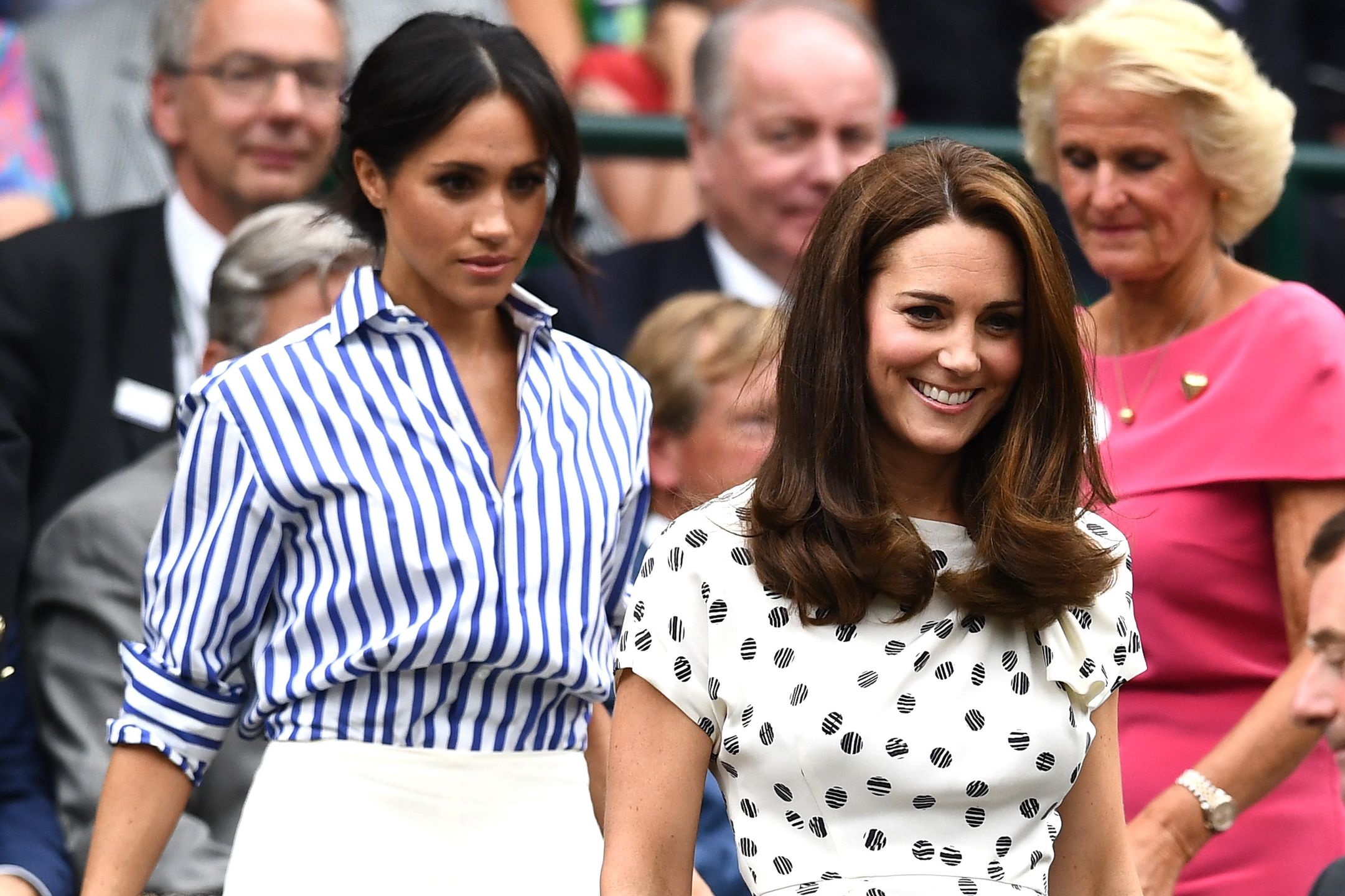 Meghan Markle i Księżna Kate na Wimbledonie