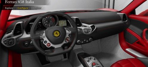 Cennik i konfigurator Ferrari 458 Italia
