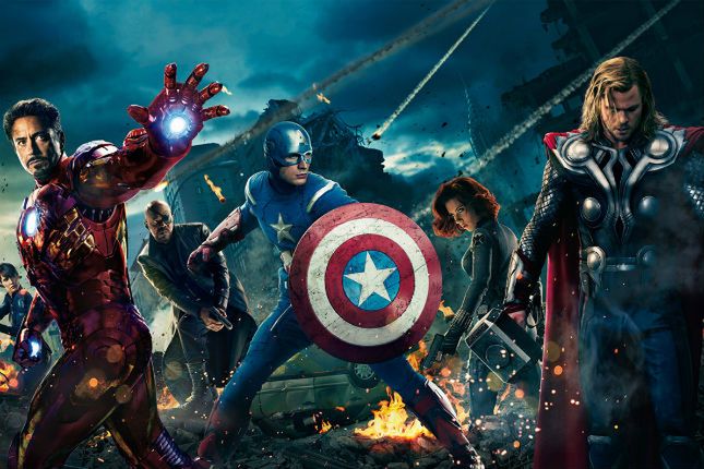 Scena walki z "The Avengers" w wykonaniu amatorów 1