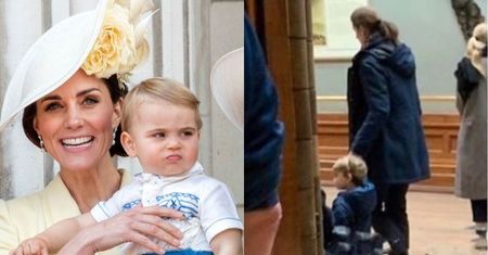 Najmłodszy syn Williama i Kate odwiedza Muzeum Historii Naturalnej w towarzystwie niani (FOTO)
