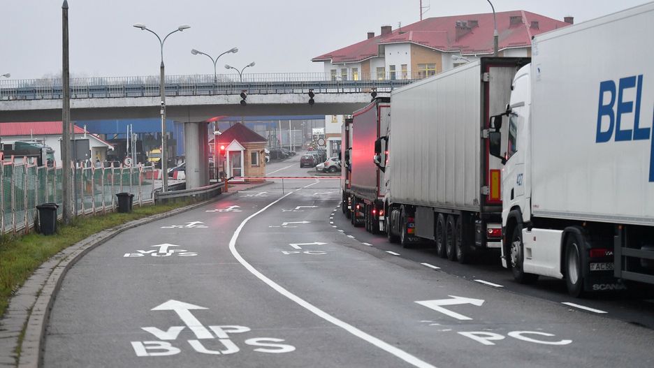 Przejście graniczne z Białorusią w Bobrownikach. Zdjęcie ilustracyjne