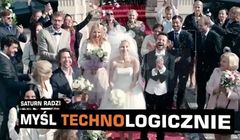 Zdjęcia ślubne według myślenia technologicznego reklamują Saturn (wideo)