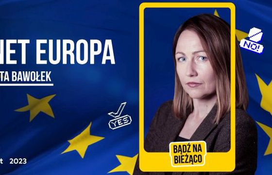 Dorota Bawołek prowadzi program w Onecie
