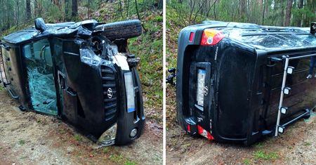 Złodziej okradł złodzieja. Auto dwukrotnie lądowało w rowie
