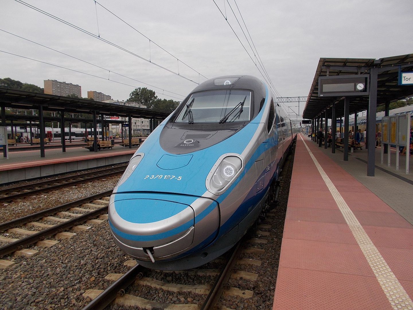 Dantejskie sceny w PKP. Pasażerowie pendolino byli przerażeni