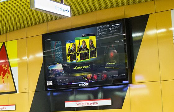 Ströer uruchamia nośniki cyfrowe na stacjach drugiej linii metra w Warszawie, emisja reklam od stycznia