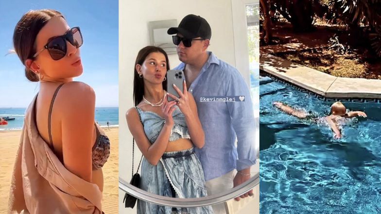 Roksana Węgiel bawi się na wakacjach z ukochanym Kevinem Mglejem