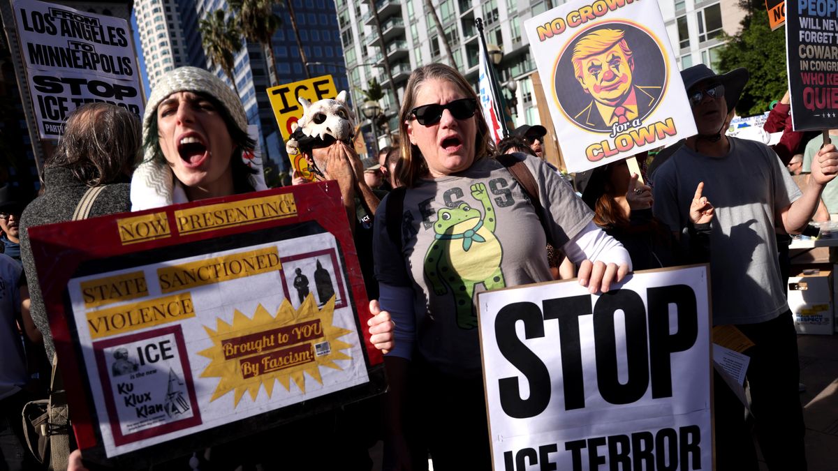 Protesty przeciw działaniom ICE