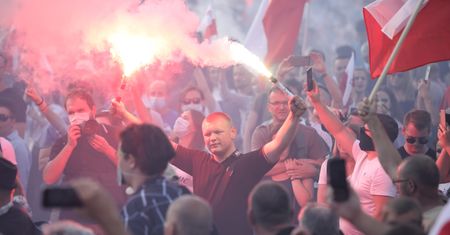 Marsz Powstania Warszawskiego. Incydenty podczas przemarszu przez Warszawę