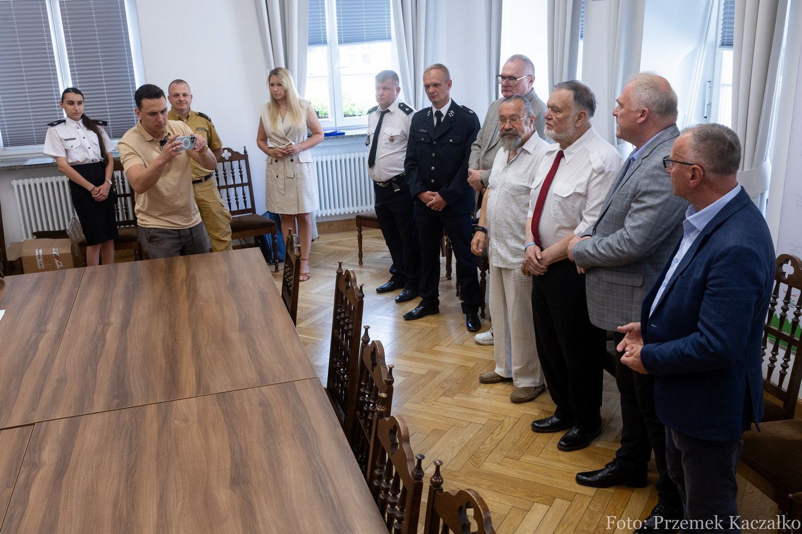 25.06.2025 Jelenia Góra. Przekazanie sprzętu dla OSP od Rotary Club