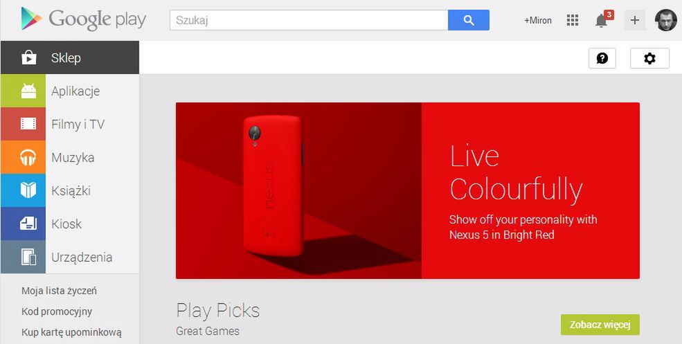 Jakie polskie treści można znaleźć w pełnej ofercie Google Play? 2