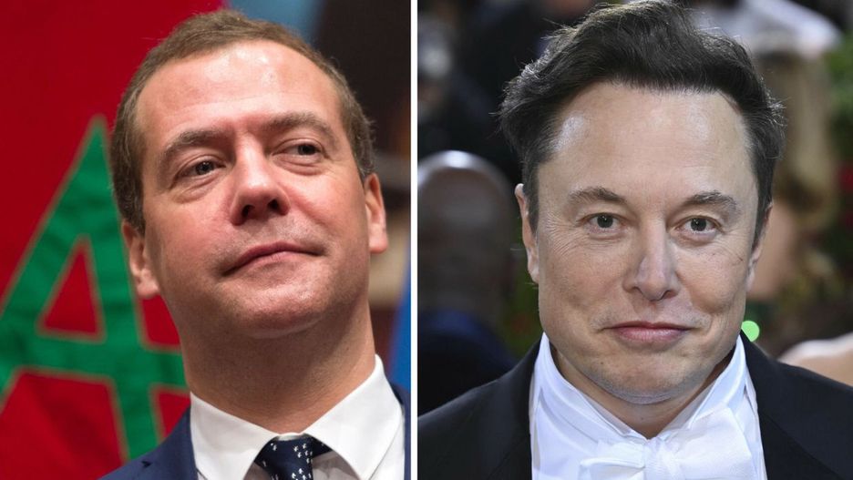 Elon Musk zareagował na wpis Dmitrija Miedwiediewa