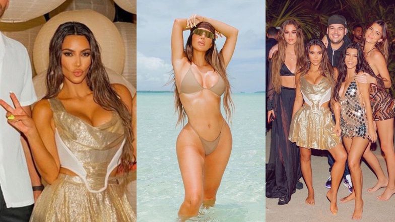 Kim Kardashian pod ostrzałem krytyki za wycieczkę na prywatną wyspę