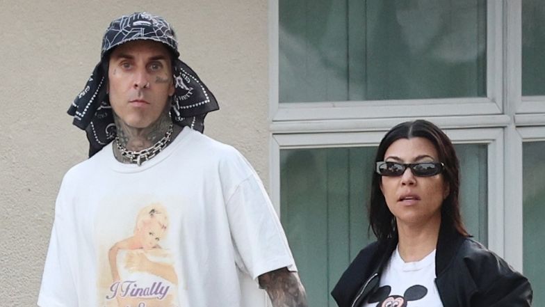 Kourtney Kardashian i Travis Barker maszerują na randkę