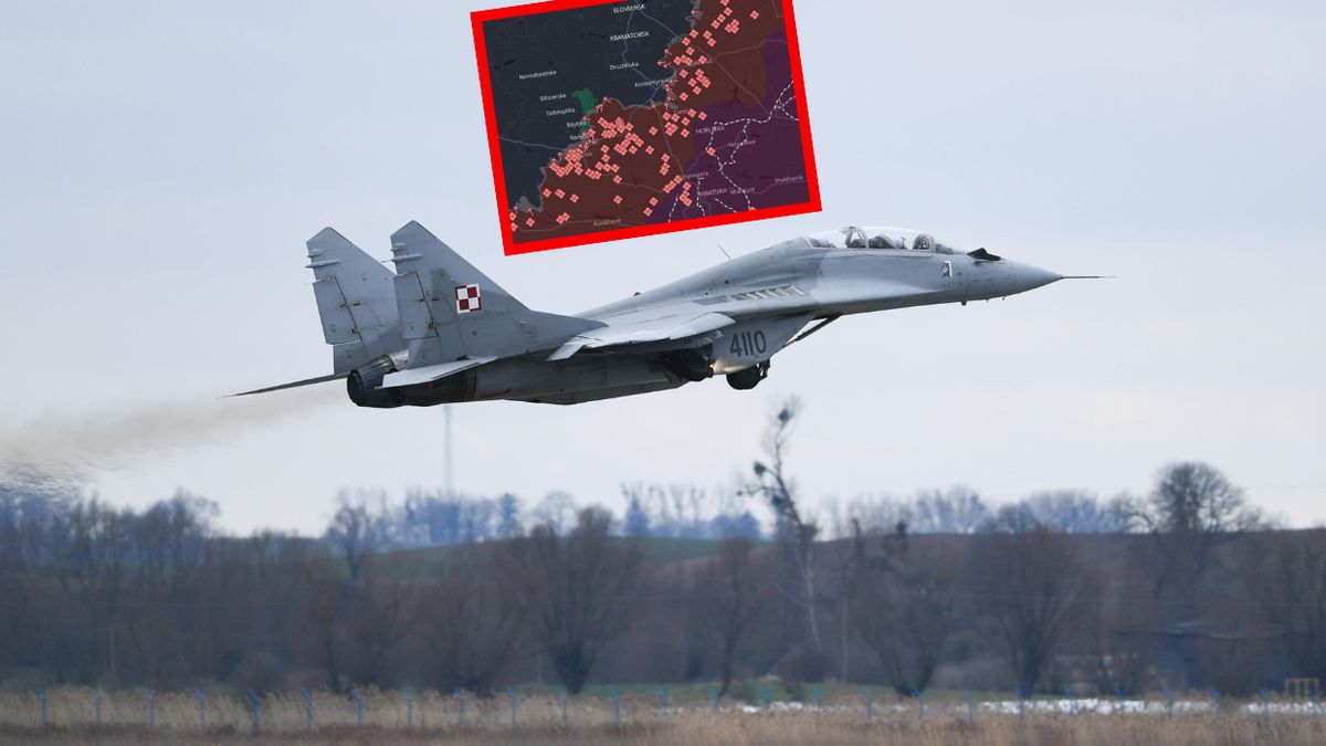 MiG-29 służą do niszczenia rosyjskich pozycji