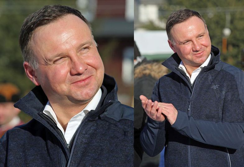 Andrzej Duda na memoriale Marii Kaczyńskiej