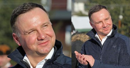Andrzej Duda jeździ na nartach ku pamięci Marii Kaczyńskiej (ZDJĘCIA)