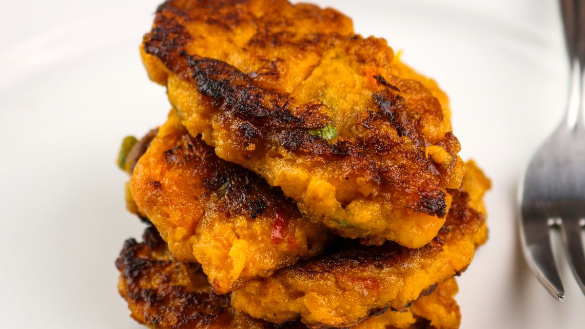 Placuszki z batatów możesz zrobić z piekarnika 