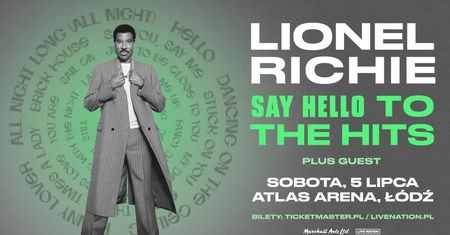 Lionel Richie przyjedzie do Polski. Zagra koncert w Łodzi