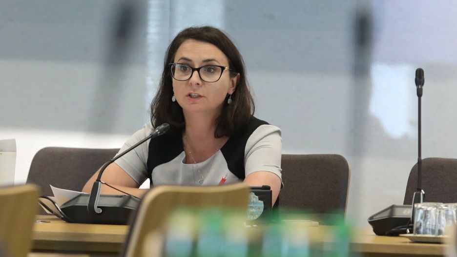 Sejmowa komisja o dzia?alno?ci KRS
07.06.2022 Warszawa, Posiedzenie Komisji Sprawiedliwosci i Praw Czlowieka dot. informacji o dzialalnosci KRS,
 Fot Tomasz Jastrzebowski/REPORTER
n/z: Kamila Gasiuk-Pihowicz
Tomasz Jastrzebowski/REPORTER