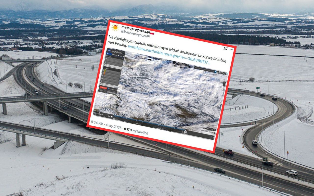 Satelita zrobił zdjęcie Polski. Co za widok. "Widać doskonale"
