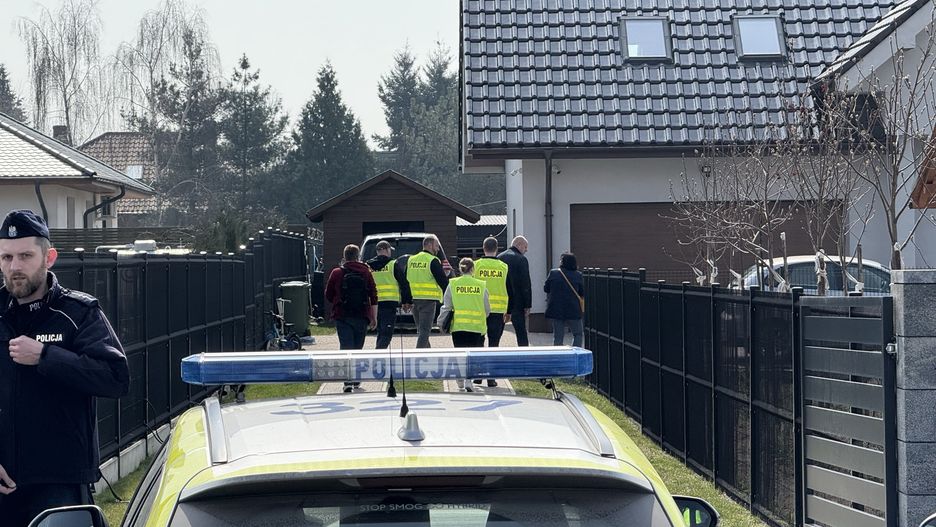 Policja na miejscu zbrodni